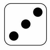 dice with no.3